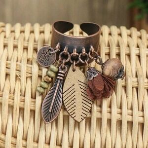 NEW‼️Bohemian Charm Open Copper Ring